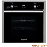 Forno de Embutir Elétrico Brastemp 84 Litros Preto com Convecção e Timer Touch - BOC84AE - 2