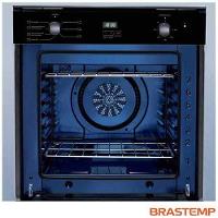Forno de Embutir Elétrico Brastemp 84 Litros Preto com Convecção e Timer Touch - BOC84AE