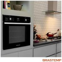 Forno de Embutir Elétrico Brastemp 84 Litros Preto com Convecção e Timer Touch - BOC84AE - 8