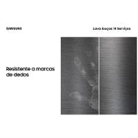 Lava Louças Samsung Black Inox com 14 Serviços - DW60C7050FG