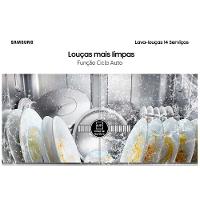 Lava Louças Samsung Black Inox com 14 Serviços - DW60C7050FG - 6