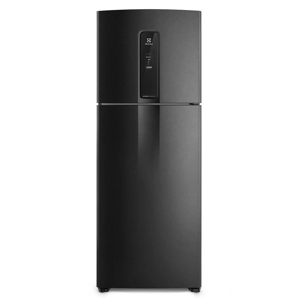 Refrigerador de 02 Portas Electrolux Frost Free com 480 Litros Efficient com AutoSense Inverter Black Inox Look - I - 1