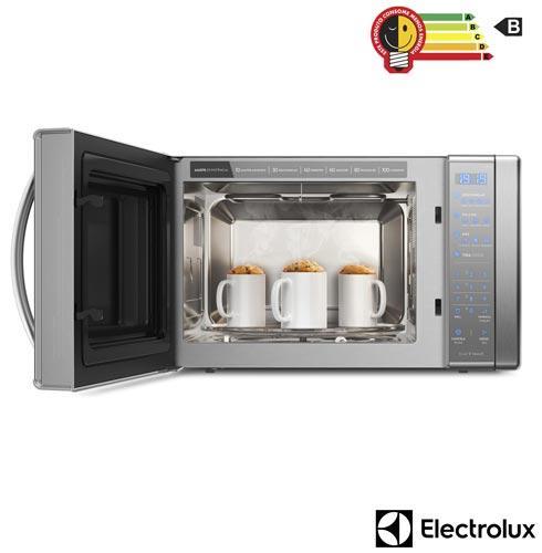 Micro-ondas Electrolux com 31 Litros de Capacidade e Grill Prata - ME41X - 4