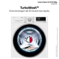 Lava & Seca 14 Kg LG Smart com Inteligência Artificial AIDDT Branca com 13 Programas de Lavagem - CV5014WC4 - 7