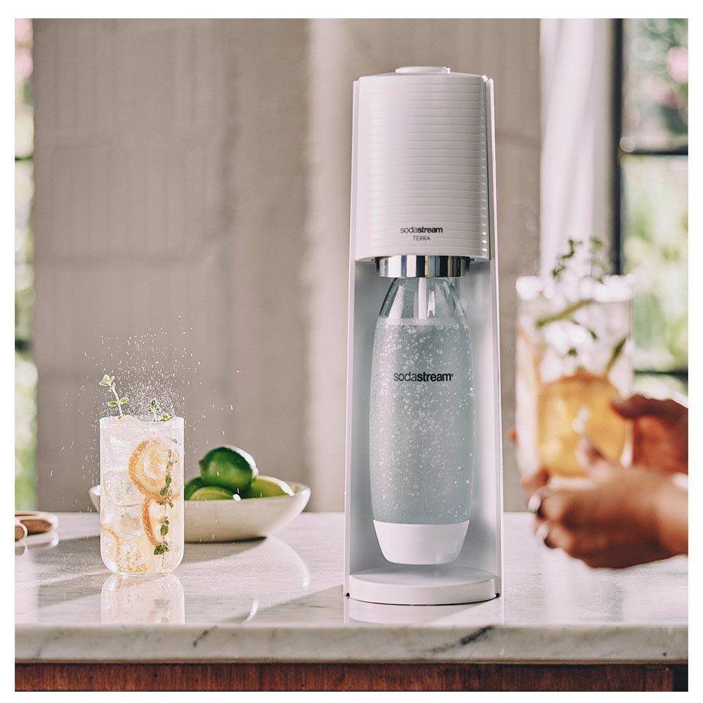 Máquina para Gaseificar Água com Gás TERRA Branca - Sodastream - 3