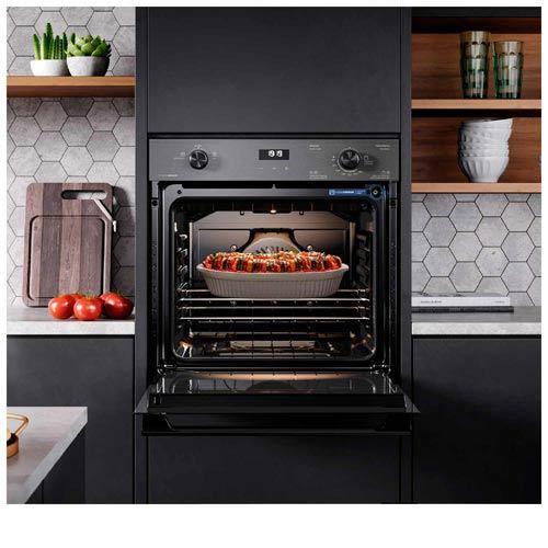 Forno a Gás de Embutir Electrolux Efficient com 80 Litros de Capacidade, Grill e Painel Full Touch Cinza - OE8GF - 5