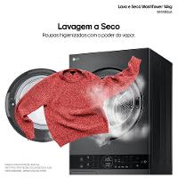 Lava e Seca Torre 14Kg LG Smart Black Inox - WK14BS6A - 6