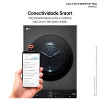 Lava e Seca Torre 14Kg LG Smart Black Inox - WK14BS6A - 7