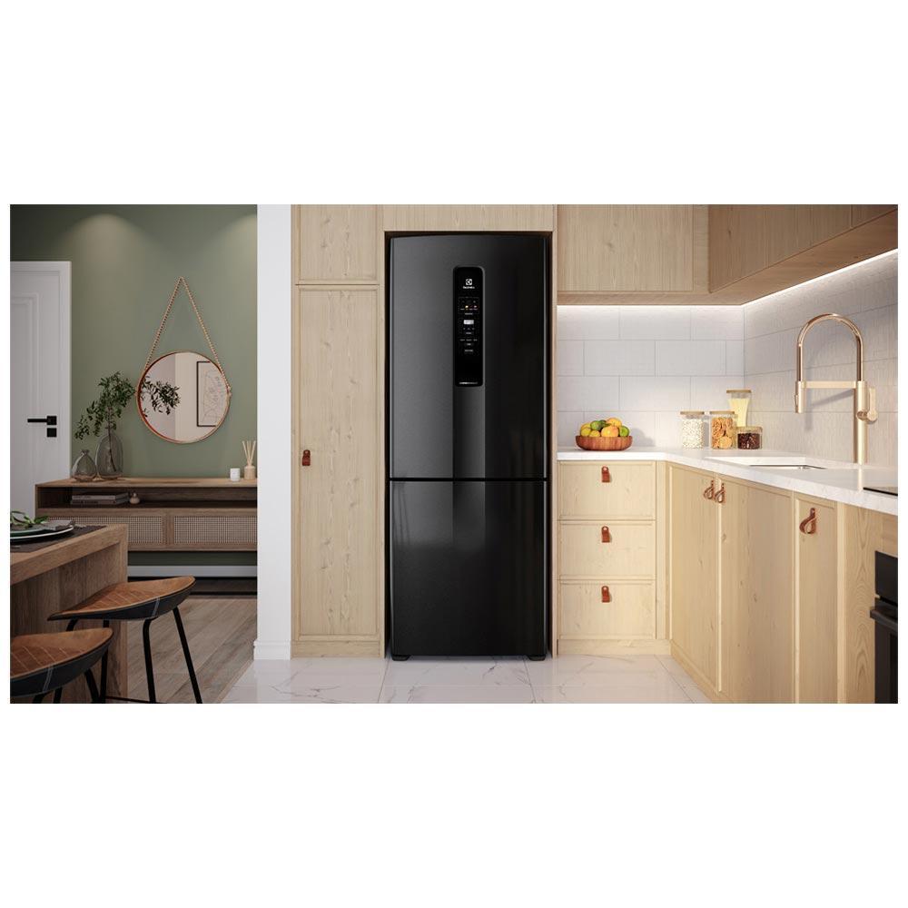 Refrigerador de 02 Portas Electrolux Frost Free com 490 Litros Efficient com AutoSense Inverse Black Look - IB7B - 6