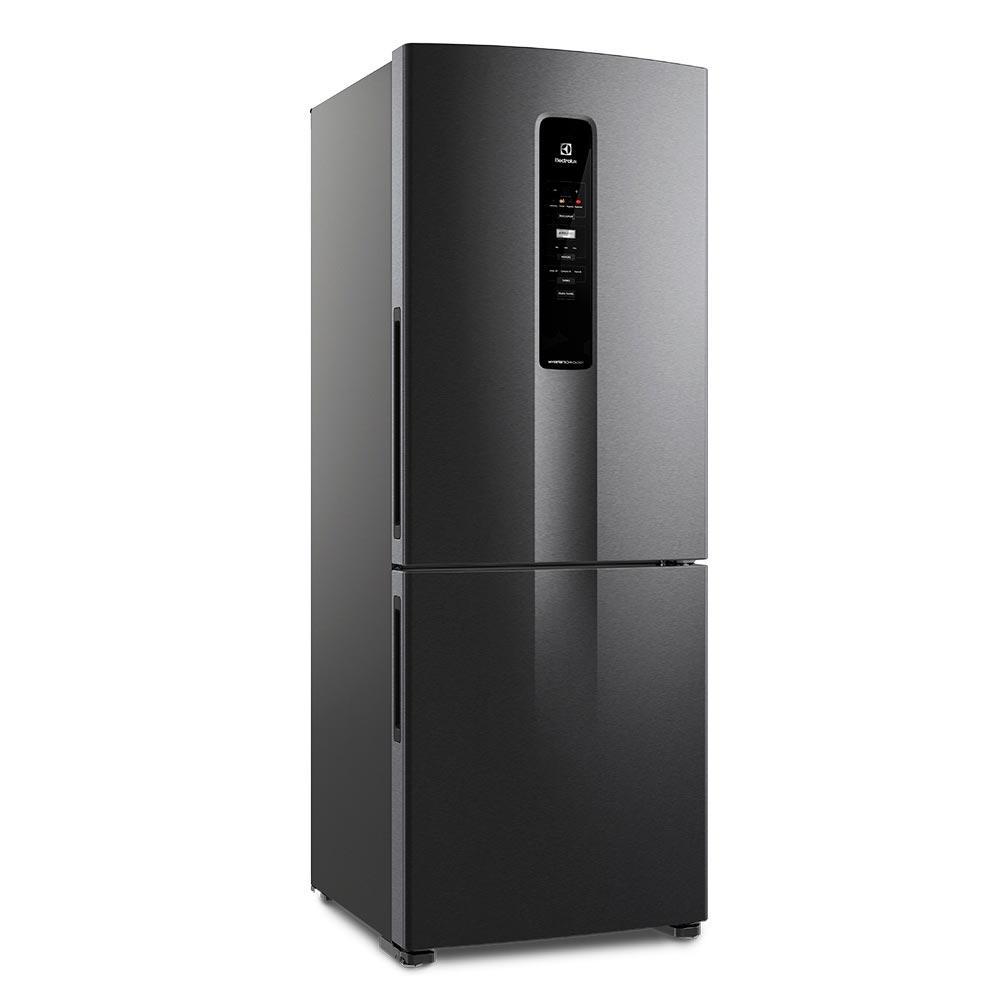 Refrigerador de 02 Portas Electrolux Frost Free com 490 Litros Efficient com AutoSense Inverse Black Look - IB7B - 1