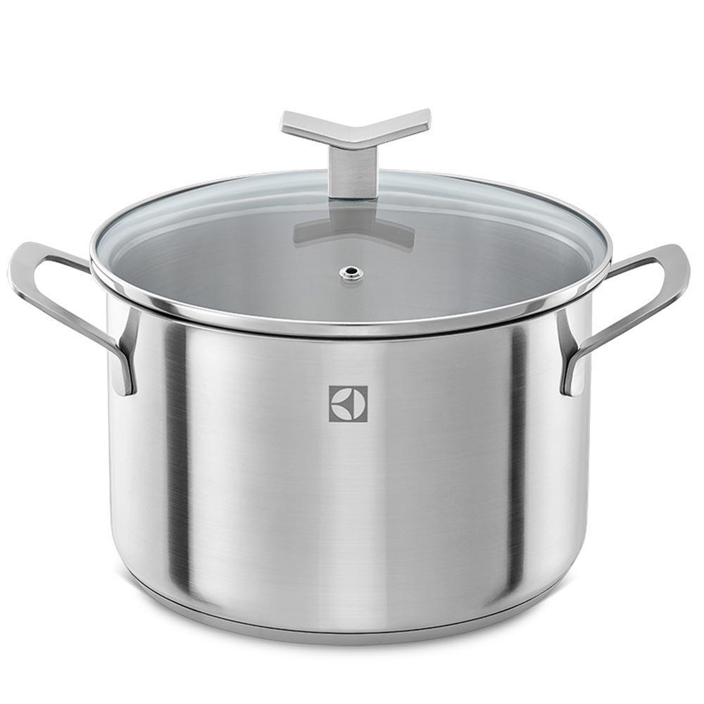 Conjunto de Panelas em Aço Inox com 05 Peças - Electrolux - 2