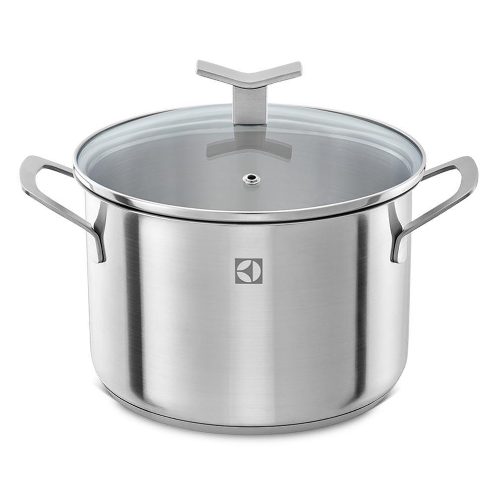 Conjunto de Panelas em Aço Inox com 05 Peças - Electrolux - 4