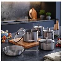 Conjunto de Panelas em Aço Inox com 05 Peças - Electrolux - 7