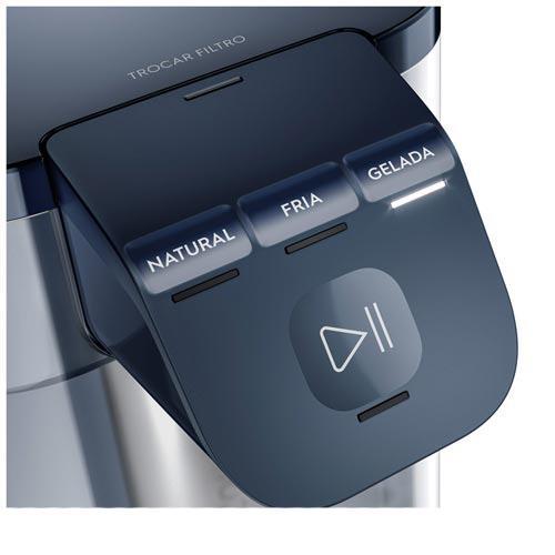 Purificador de Água Electrolux com Água Gelada e Alerta de Troca de Filtro Azul - PE12A - 3