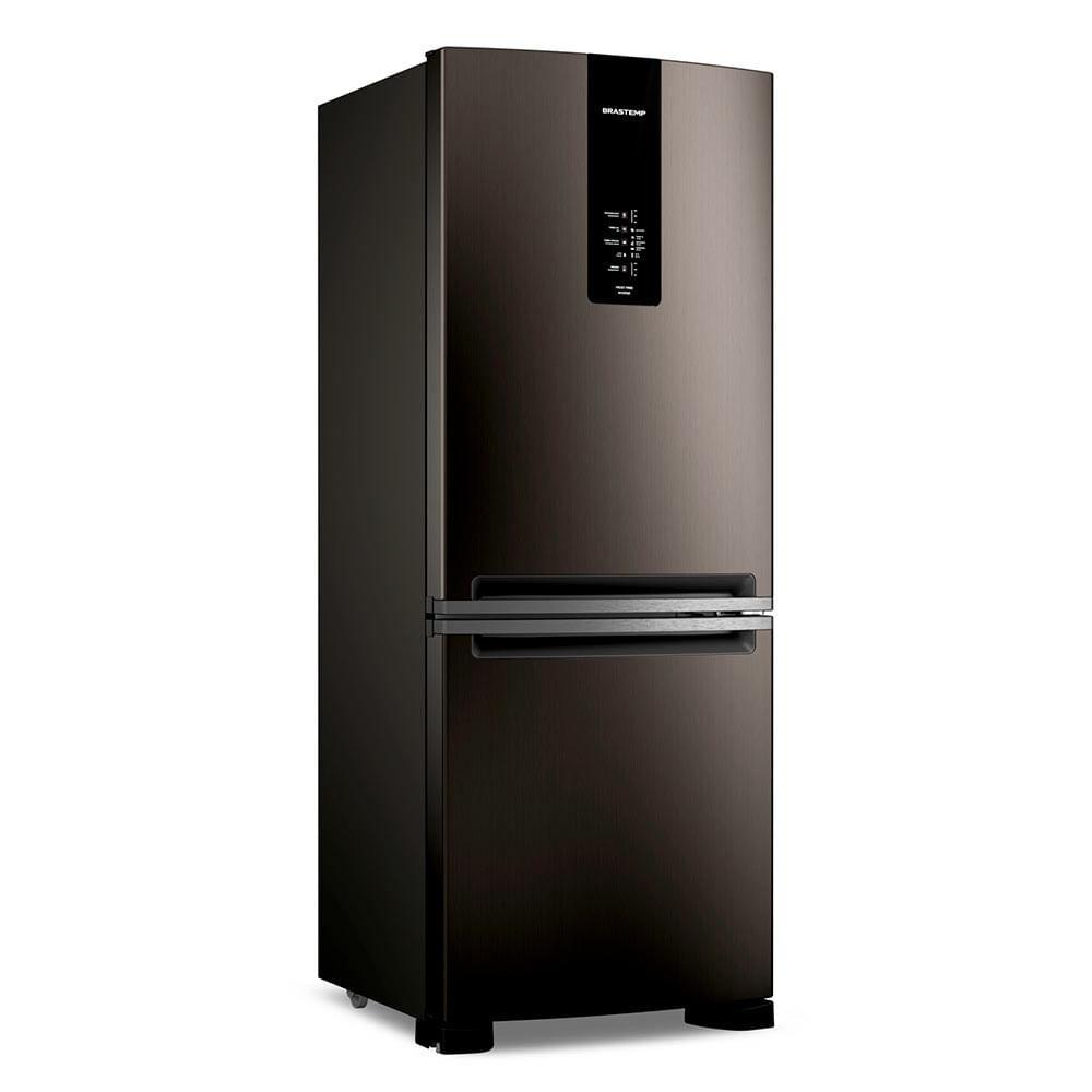 Refrigerador de 02 Portas Brastemp Frost Free Inverse A+++ 447 Litros Black Inox com Smart Flow e Fresh Box - BRE57 - 3