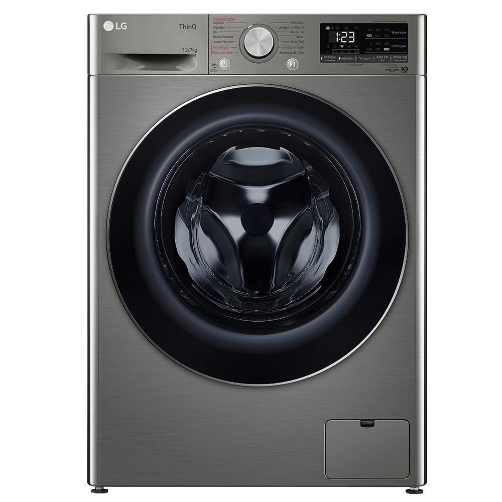 Lava e Seca 12Kg LG Smart Inox com 12 Programas de Lavagem - CV5012PC4 - 1