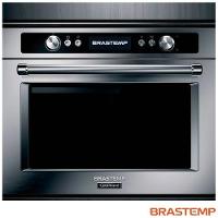 Micro-ondas de Embutir Brastemp Gourmand 40 Litros Inox com Sistema 3D e Sensor Cooking - 2