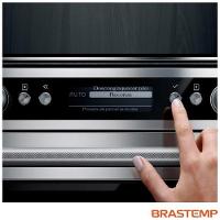 Micro-ondas de Embutir Brastemp Gourmand 40 Litros Inox com Sistema 3D e Sensor Cooking - 5