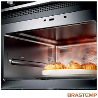 Micro-ondas de Embutir Brastemp Gourmand 40 Litros Inox com Sistema 3D e Sensor Cooking - 6