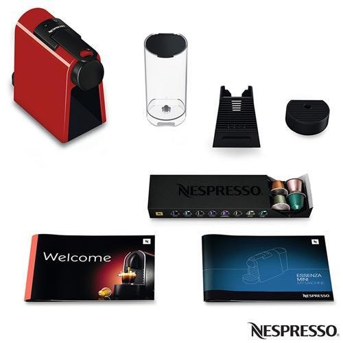 Cafeteira Nespresso Essenza Mini Vermelha para Café Espresso - D30-BR - 7