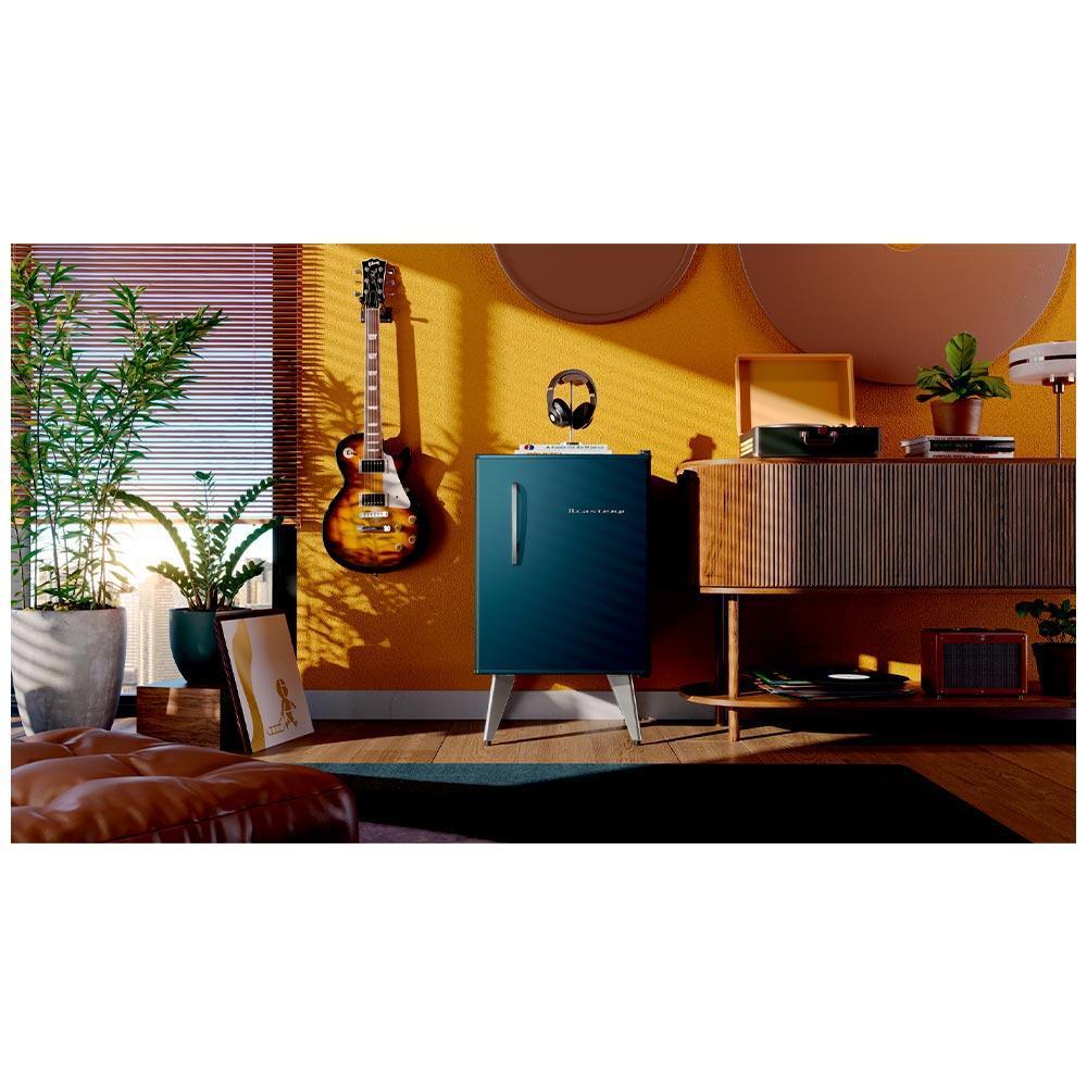 Frigobar Brastemp Retrô 76 Litros Midnight Blue - BRA08HZ - 2