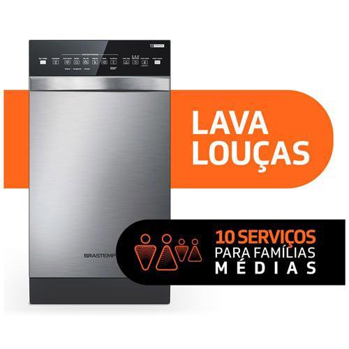 Lava-Louças Brastemp 10 Serviços Inox com Ciclo Pesado e Delicado BLF10BR - 2