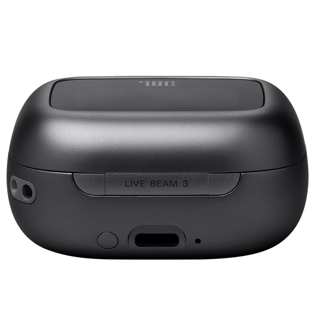 Fone de Ouvido JBL Live Beam 3 Preto - JBLLIVEBEAM3BLKBR - 7