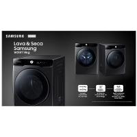 Lava e Seca 18 Kg Samsung Eco Bubble Black Inox Look com 25 Programas de Lavagem - WD18T6500FAZ - 8
