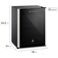 Adega Electrolux 24 Garrafas Uma Porta com Painel Digital WSF24 - 6