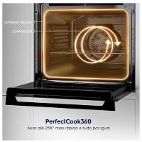 Fogão de Piso Electrolux de 05 Bocas Experience com PerfectCook360 Prata - FE5DC - 8