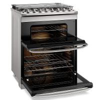 Fogão de Piso Electrolux de 05 Bocas Experience com PerfectCook360 Prata - FE5DC - 9