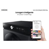 Lava & Seca 14 Kg Samsung Bespoke, Ecobubble, Black Caviar, 26 Programas de Lavagem - WD14BB944DGB - 2