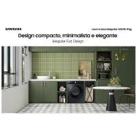 Lava & Seca 14 Kg Samsung Bespoke, Ecobubble, Black Caviar, 26 Programas de Lavagem - WD14BB944DGB