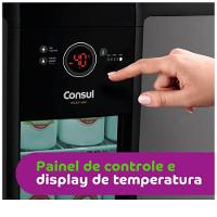 Cervejeira Consul Titanium com 82 Litros Display na Porta e Controle de Temperatura - CZD12AT - 7