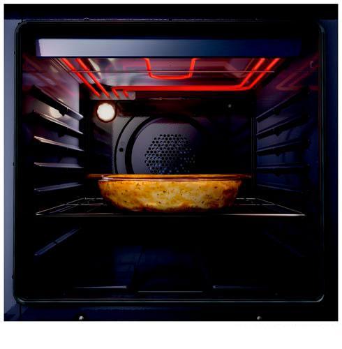 Forno de Embutir Elétrico Brastemp 84 Litros Inox com Convecção e Termômetro Meat Control - 8