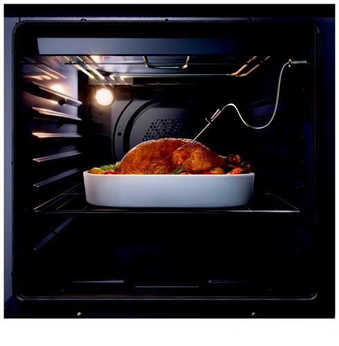 Forno de Embutir Elétrico Brastemp 84 Litros Inox com Convecção e Termômetro Meat Control - 9