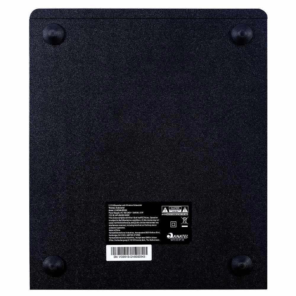 Soundbar JBL SB180 Wireless com 2.1 Canais, Subwoofer sem Fio 110 W RMS - 8