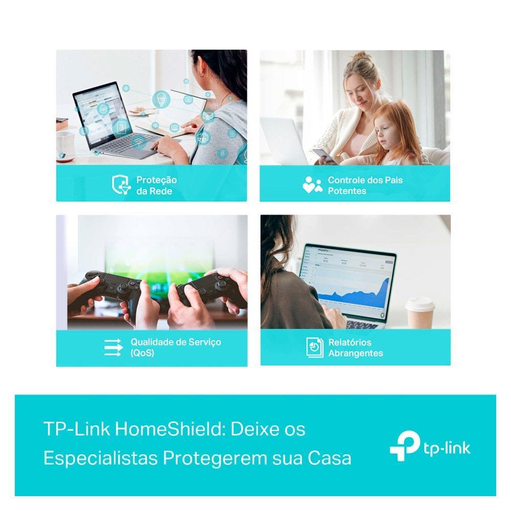 Roteador Mesh Deco X50 Outdoor 1 Unidade -TP-LINK Wifi 6 Gigabit Dual-Band AX3000 - 3