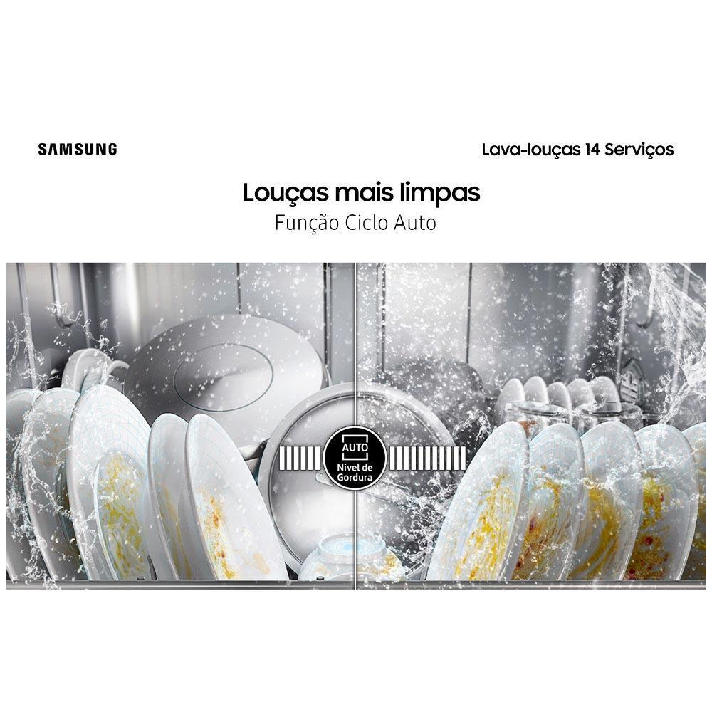 Lava Louças Samsung Inox com 14 Serviços - DW60C7050FS - 2