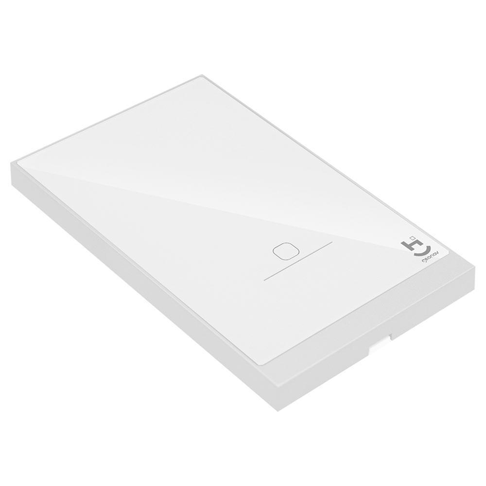 Interruptor Inteligente 1 Tecla Conexão Zigbee Compatível com Assistente de voz, IOS e Android Branco - Geonav - 5