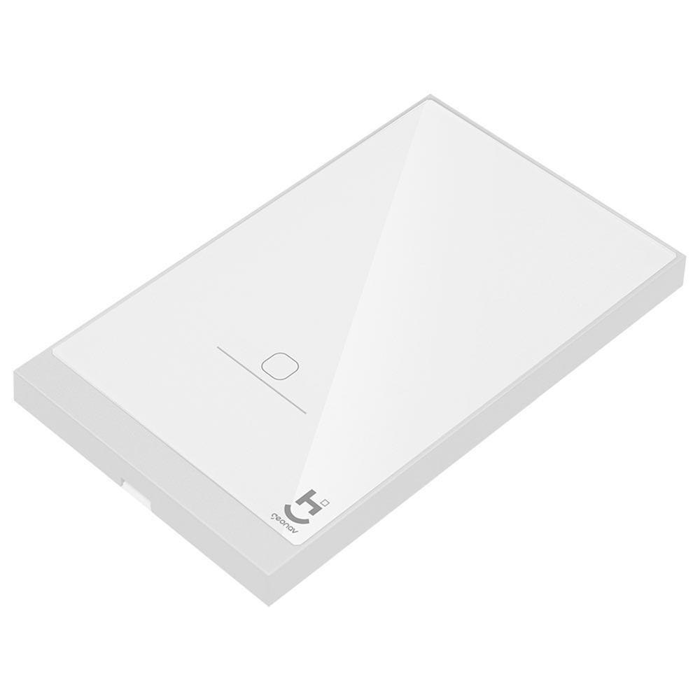 Interruptor Inteligente 1 Tecla Conexão Zigbee Compatível com Assistente de voz, IOS e Android Branco - Geonav - 6