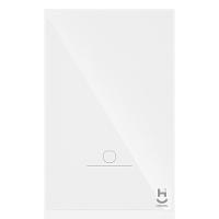 Interruptor Inteligente 1 Tecla Conexão Zigbee Compatível com Assistente de voz, IOS e Android Branco - Geonav - 1