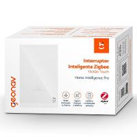 Interruptor Inteligente 1 Tecla Conexão Zigbee Compatível com Assistente de voz, IOS e Android Branco - Geonav - 7
