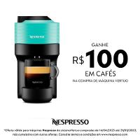 Cafeteira Nespresso Vertuo POP Verde Acqua para Café Espresso Manual - GCV2BR - 1