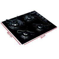 Cooktop Brastemp 4 Bocas, á Gás, Acendimento Super Automático, Touch Timer, Mega Chama - Preto - BRBDT62AEUNA - 3
