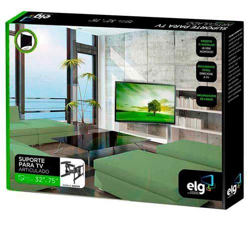 Suporte de Parede Articulado Vesa 600 para TV´s 32" a 86" - Elg Pedestais - A02V6N - 6