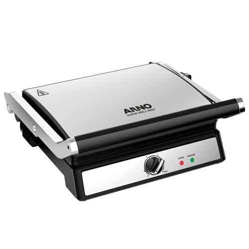 Super Grill Arno com Capacidade para até 12 Hambúrgueres - GGRA - 1