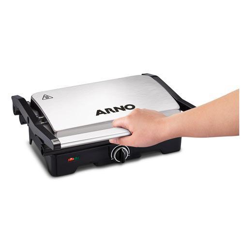 Sanduicheira Grill Arno Dual Inox GNOX - 4