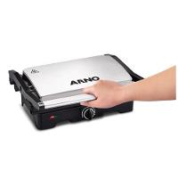 Sanduicheira Grill Arno Dual Inox GNOX