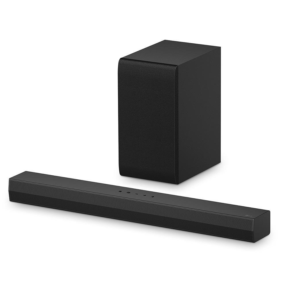 Soundbar LG com Subwoofer sem Fio, 2.1 Canais, AI Sound Pro, Conexões Múltiplas e 300W RMS - S40T - 2
